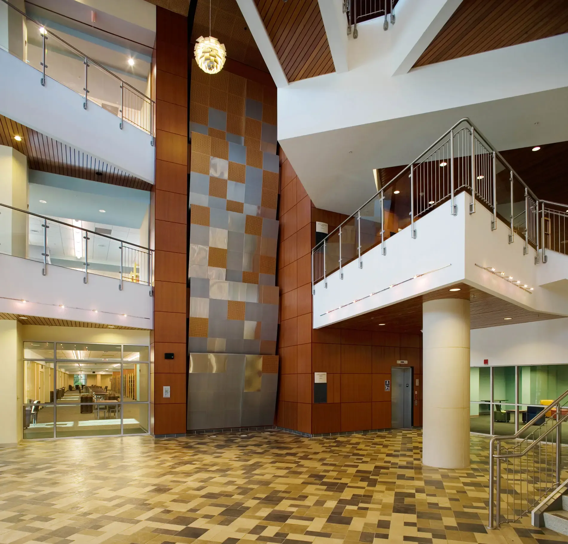 Zach S. Henderson Library: library interior