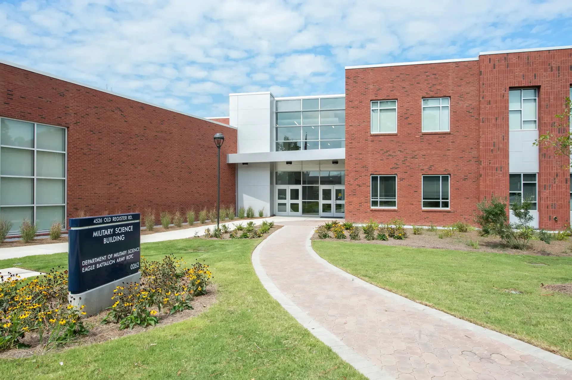 Military Science Building: exterior
