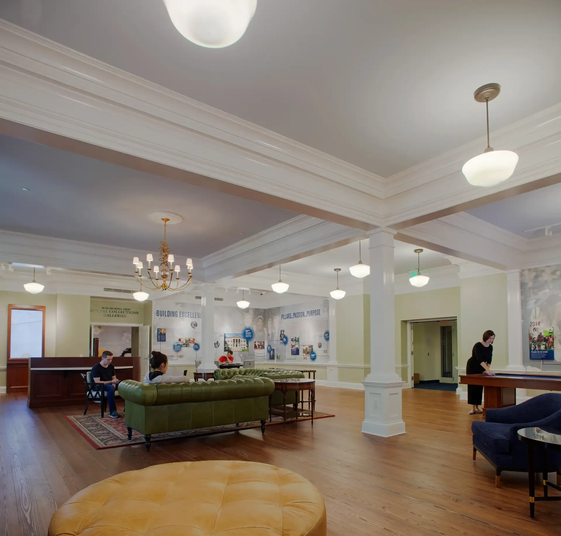 Russell Library Heritage Hall, a Cogdell Mendrala project